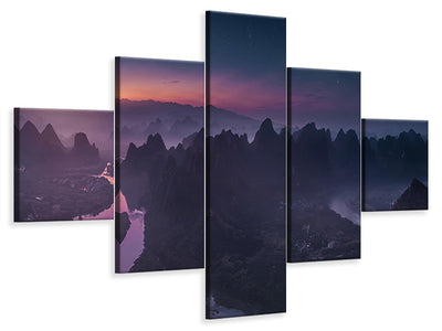 5-piece-canvas-print-damian-shan