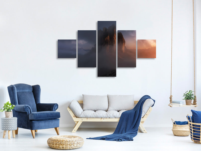 5-piece-canvas-print-dolomiti