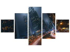 5-piece-canvas-print-driving-hong-kong