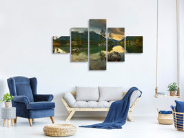 5-piece-canvas-print-hintersee