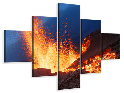 5-piece-canvas-print-hot-landscape