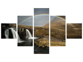 5-piece-canvas-print-kirkjufell-iceland