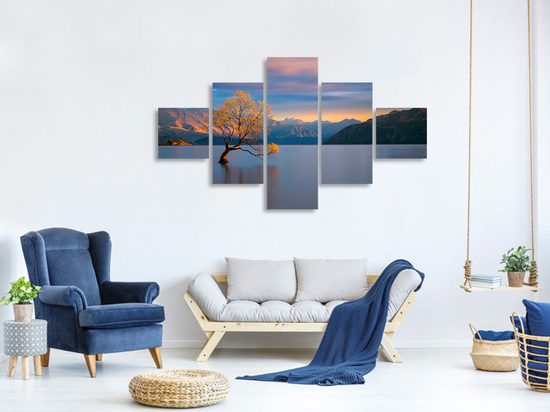 5-piece-canvas-print-morning-glow