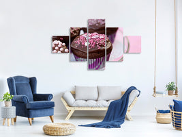 5-piece-canvas-print-muffins