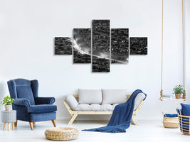 5-piece-canvas-print-night-walk