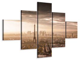 5-piece-canvas-print-paris-magnificence