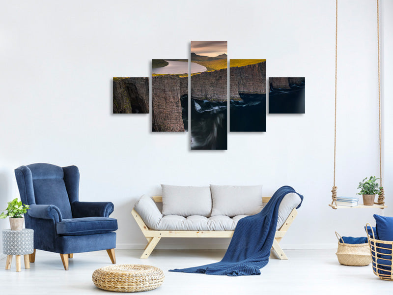 5-piece-canvas-print-sorvagsvatn