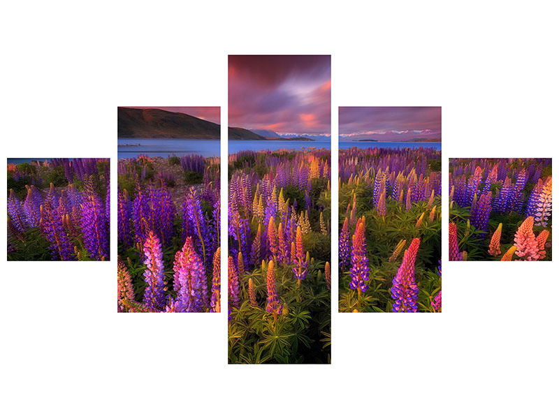 5-piece-canvas-print-springtime-rush