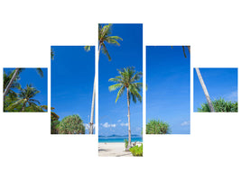 5-piece-canvas-print-summer-sun-beach