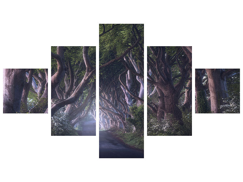 5-piece-canvas-print-the-dark-hedges