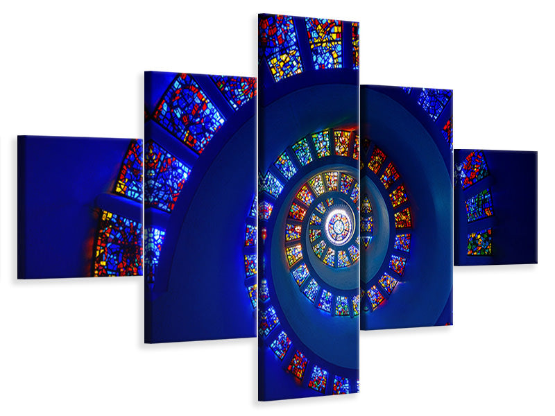 5-piece-canvas-print-the-glory-window