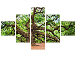 5-piece-canvas-print-the-oak