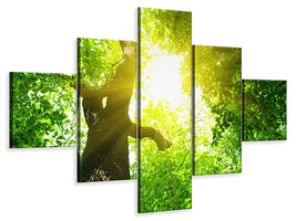 5-piece-canvas-print-tree