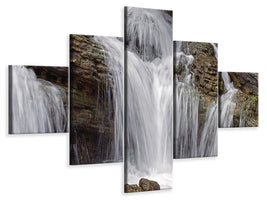 5-piece-canvas-print-waterfall-xxl