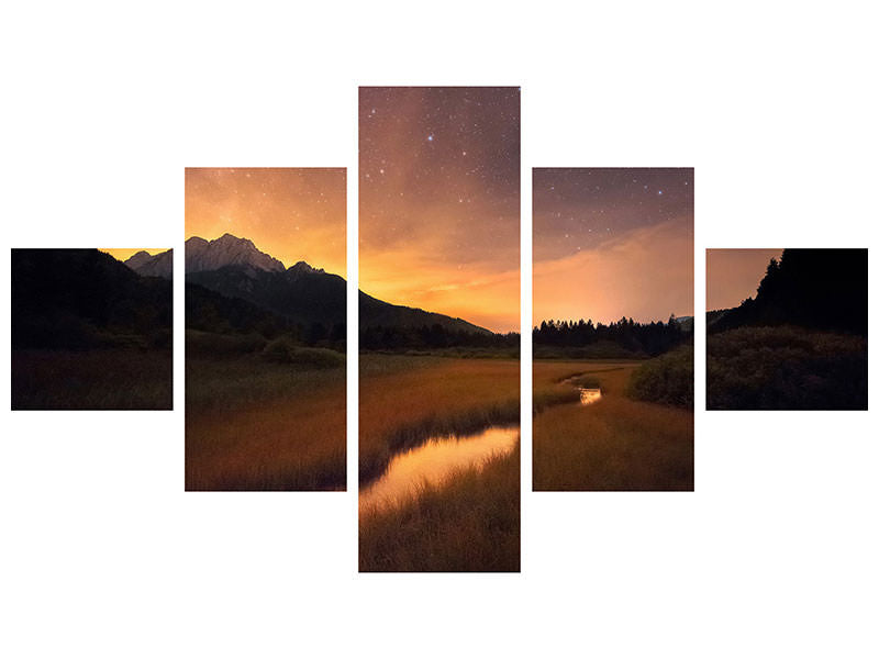 5-piece-canvas-print-zelenci-springs-ii