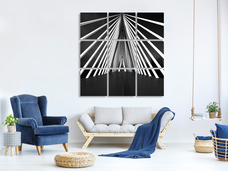 9-piece-canvas-print-big-string-bridge