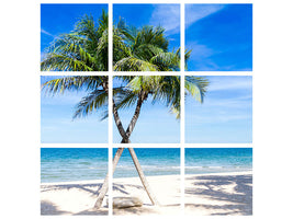 9-piece-canvas-print-dream-beach-caribbean