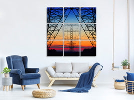 9-piece-canvas-print-electric-coloured-sky