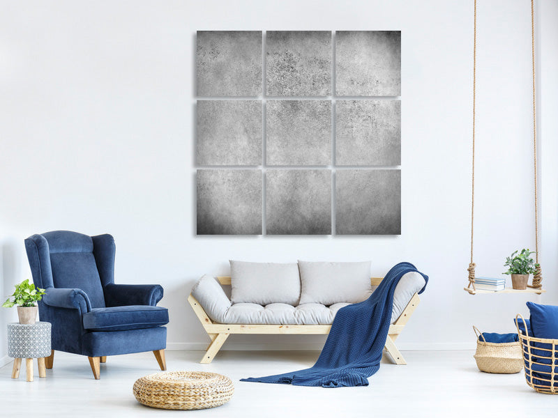 9-piece-canvas-print-gray-wall-shades