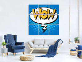 9-piece-canvas-print-pop-art-speech-bubble