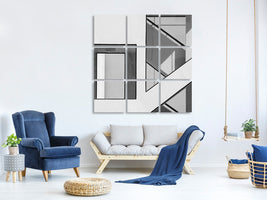 9-piece-canvas-print-stairwell-geometry