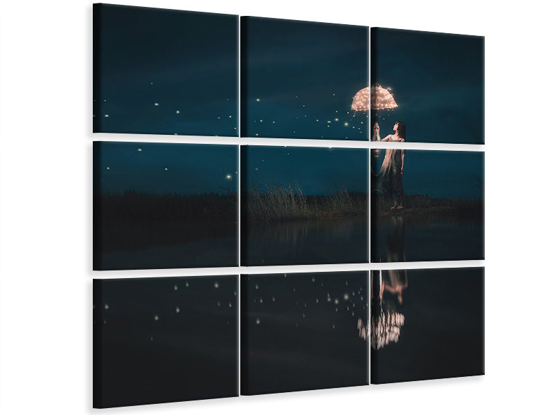 9-piece-canvas-print-starfall