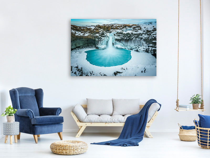 canvas-print-azure-blue-bliss