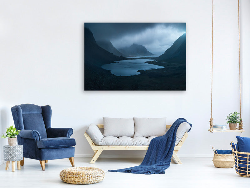 canvas-print-blue