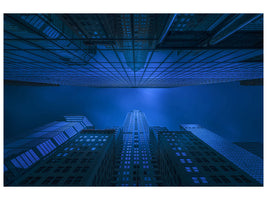 canvas-print-chrysler-in-blue