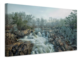 canvas-print-dawn-at-middle-falls-x