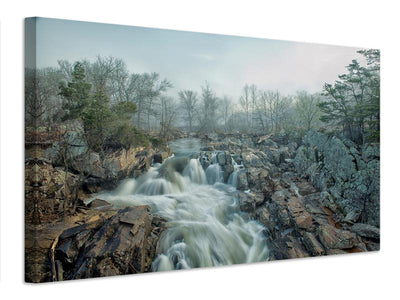 canvas-print-dawn-at-middle-falls-x