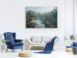 canvas-print-dawn-at-middle-falls-x