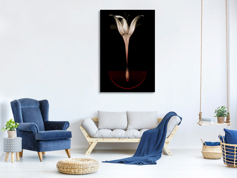 canvas-print-floating-lily