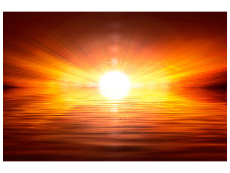 canvas-print-glowing-sunset