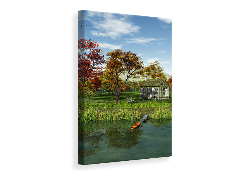 canvas-print-house-at-sea