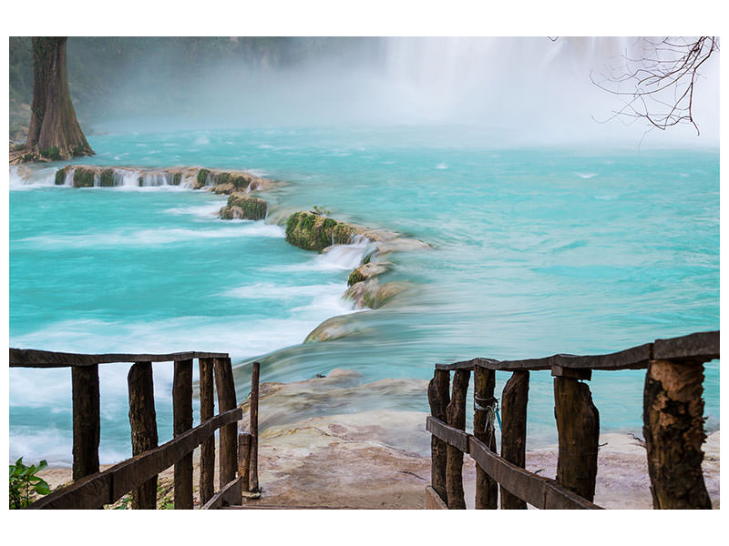 canvas-print-house-at-waterfall