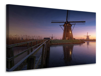 canvas-print-kinderdijk-ii