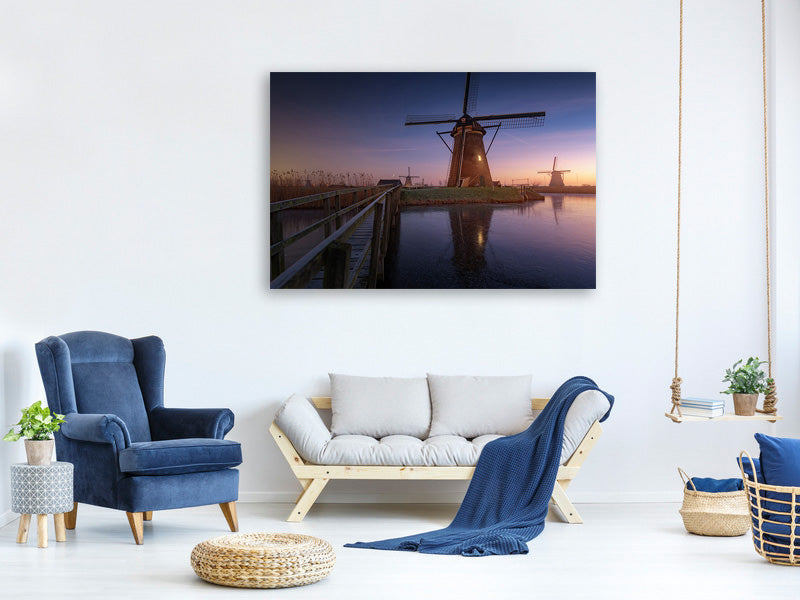 canvas-print-kinderdijk-ii