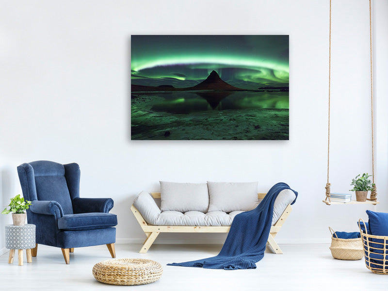 canvas-print-kirkjufell-aurora