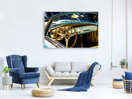 canvas-print-oldtimer-interior