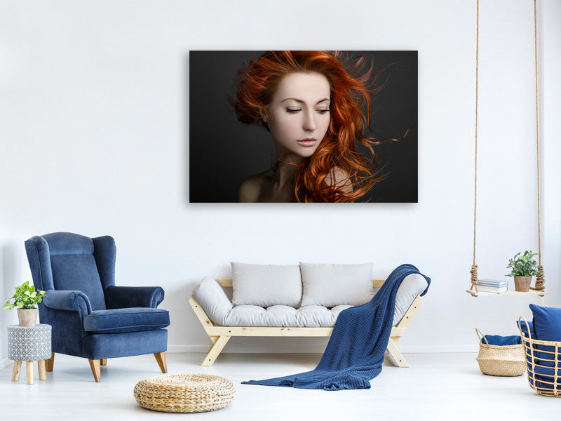 canvas-print-red-hair