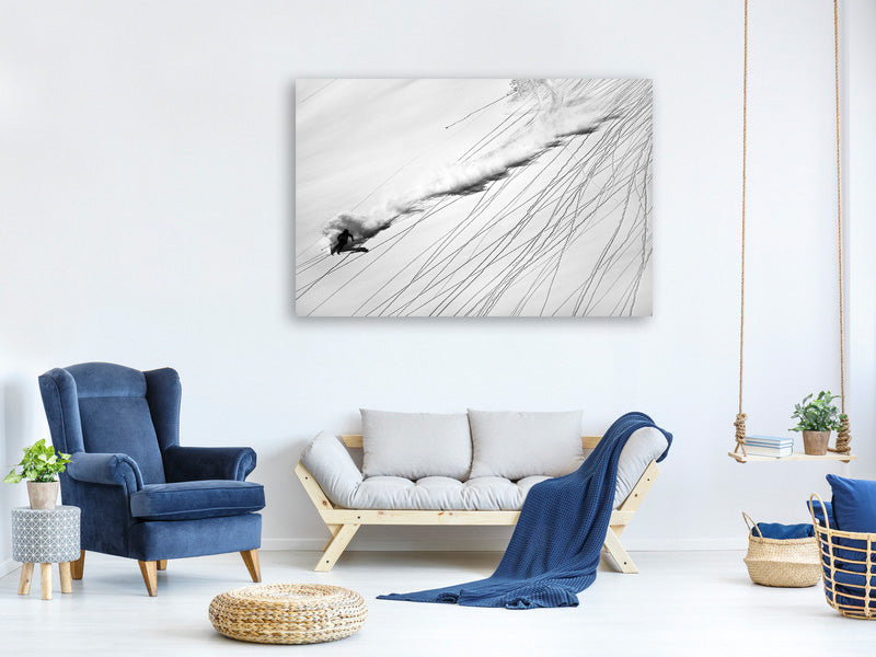 canvas-print-skiing-powder