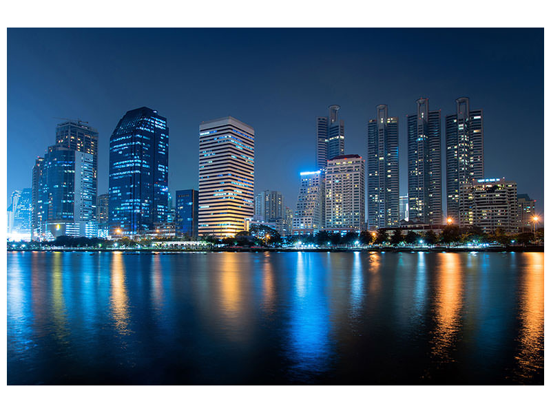 canvas-print-skyline-bangkok-by-night