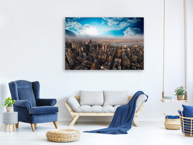 canvas-print-skyline-over-the-rooftops-of-manhattan