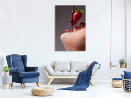 canvas-print-strawberry-kiss