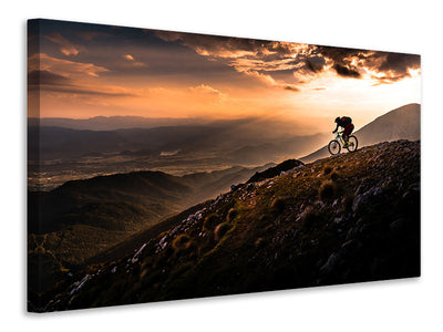 canvas-print-sunset-ride