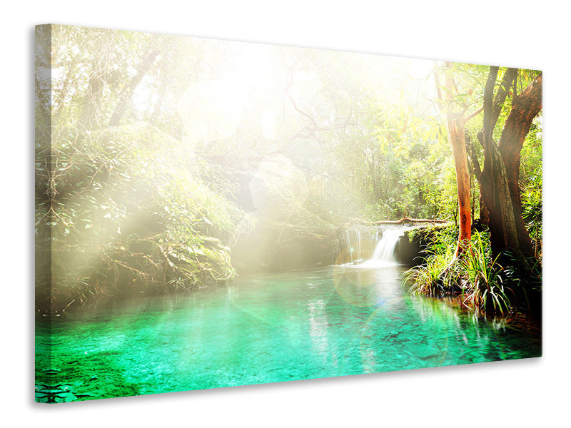 canvas-print-the-green-lagoon