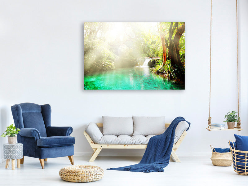 canvas-print-the-green-lagoon