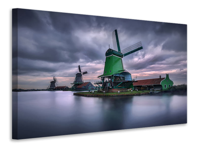 canvas-print-the-green-windmill