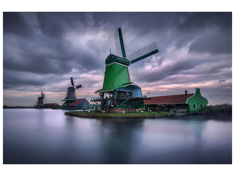 canvas-print-the-green-windmill